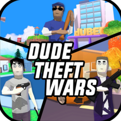 Dude Theft Wars مهكرة